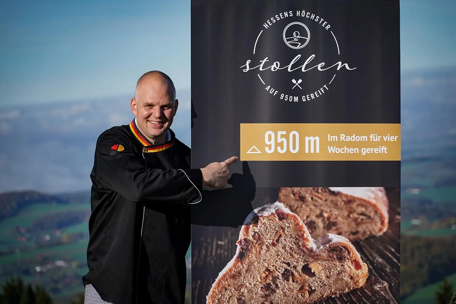 Traditionsstollen schnuppert Rhöner Höhenluft