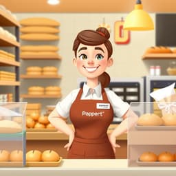 Bäckereiverkäufer