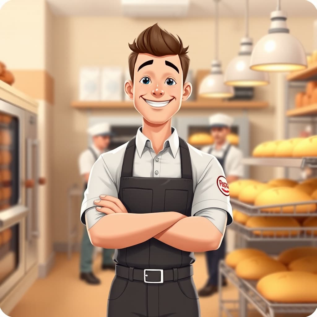 Bernd Müller – Bäckermeister der Bäckerei Noventa aus Keinhausen